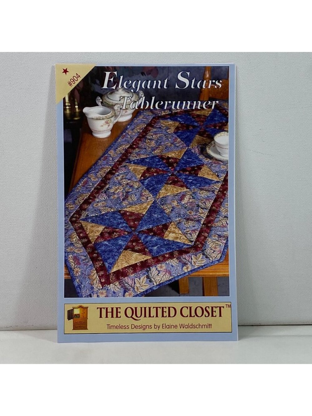 Elegant Stars Table Runner Pattern Quilted Closet Template Quilting Instructions